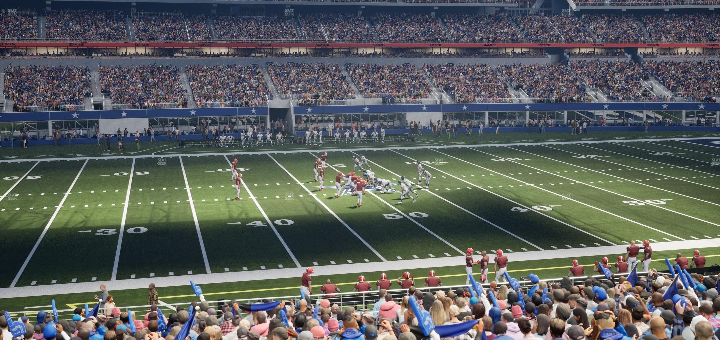 AT&T Stadium - Section Hall Of Fame Suite 203 Seat View