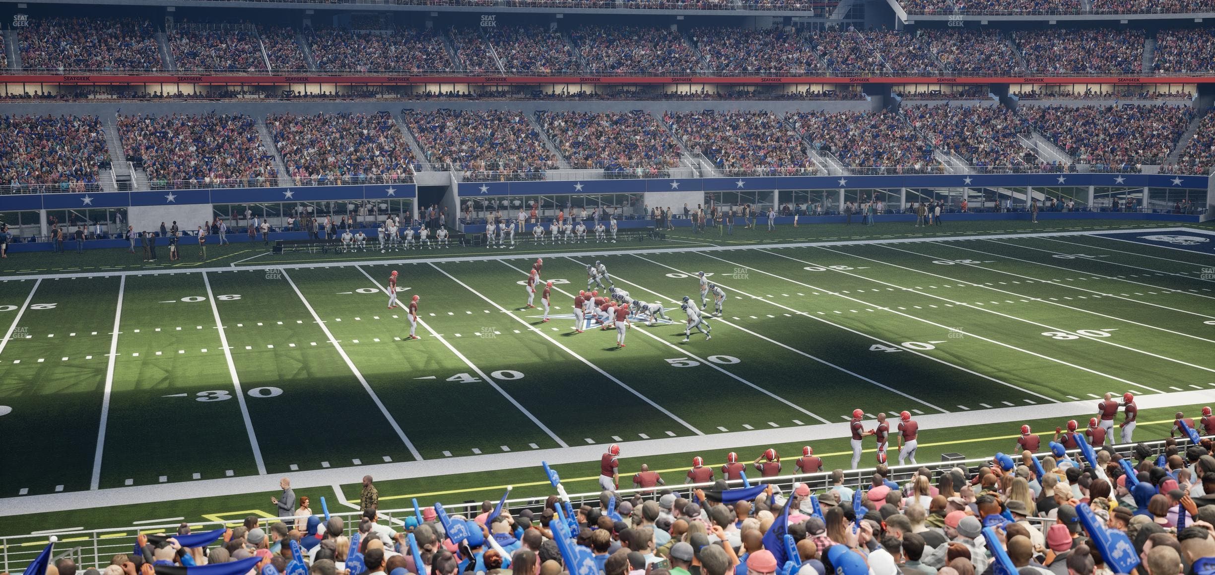 AT&T Stadium - Section Hall Of Fame Suite 204 Seat View