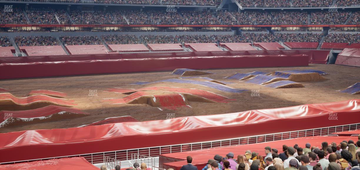 AT&T Stadium - Section Hall Of Fame Suite 205 Seat View