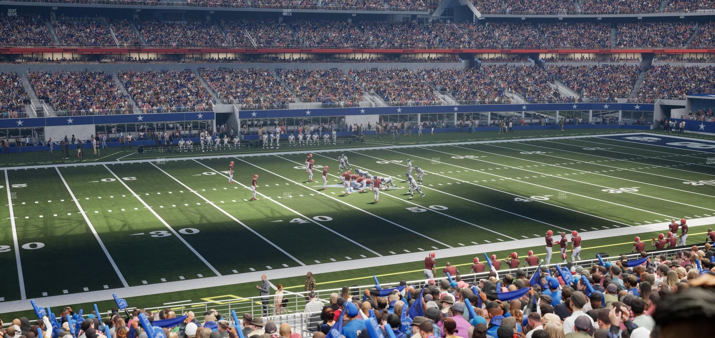 AT&T Stadium - Section Hall Of Fame Suite 205 Seat View