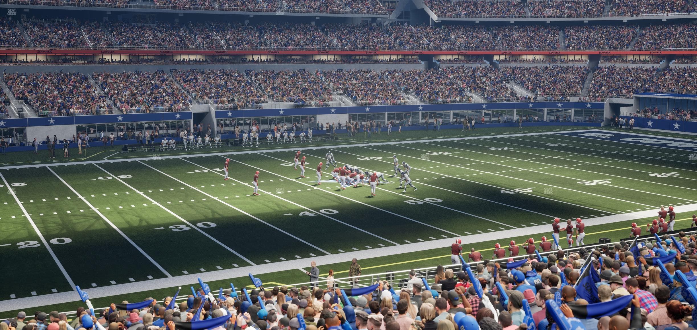 AT&T Stadium - Section Hall Of Fame Suite 206 Seat View
