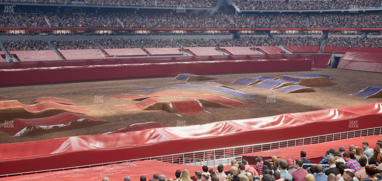 AT&T Stadium - Section Hall Of Fame Suite 206 Seat View