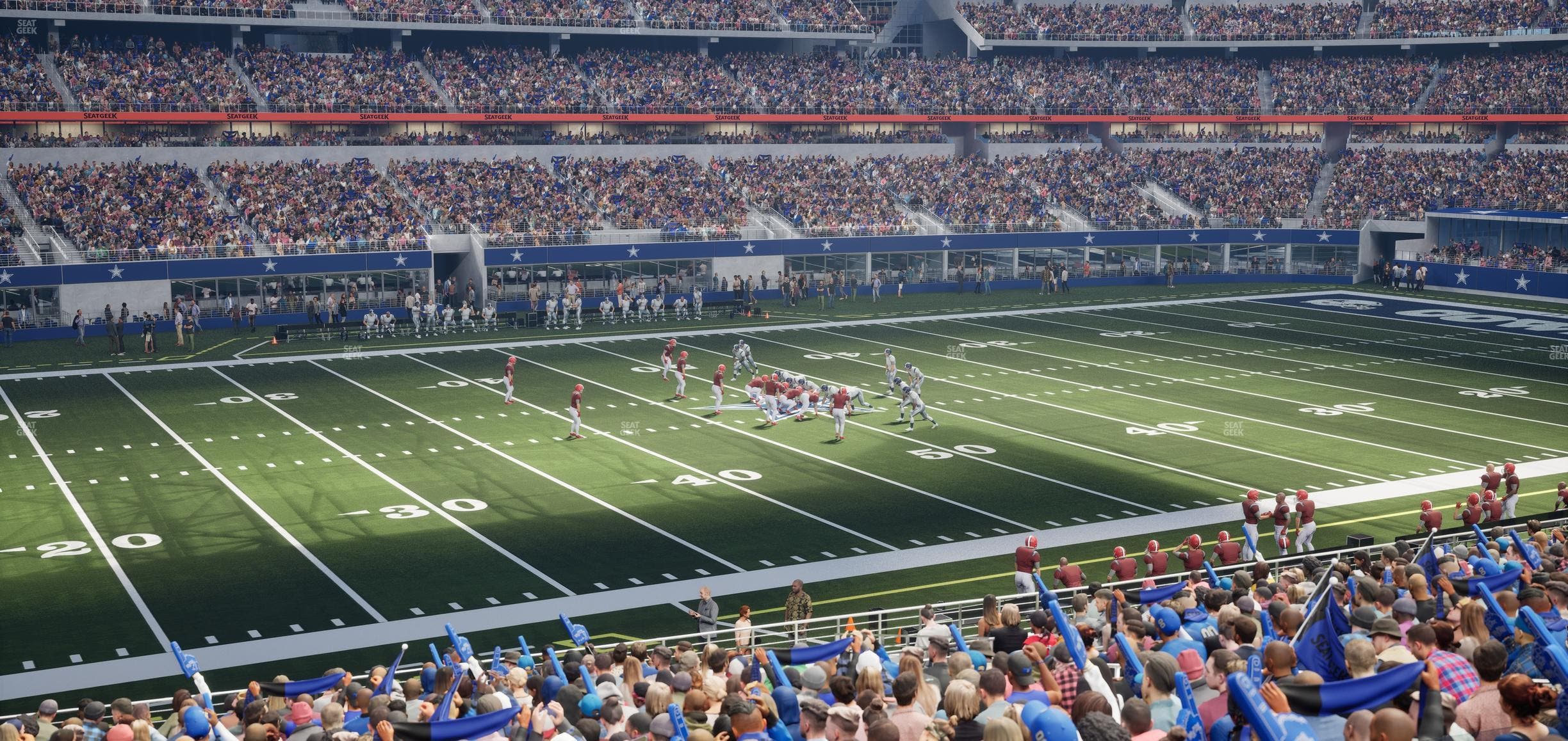 AT&T Stadium - Section Hall Of Fame Suite 206 Seat View