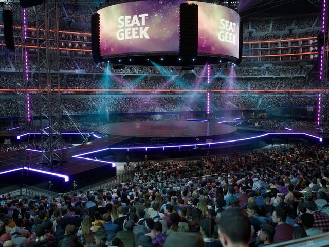 AT&T Stadium - Section Hall Of Fame Suite 206 Seat View
