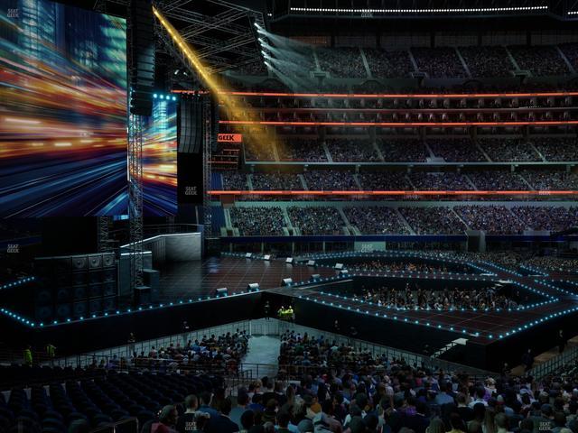 AT&T Stadium - Section Hall Of Fame Suite 206 Seat View