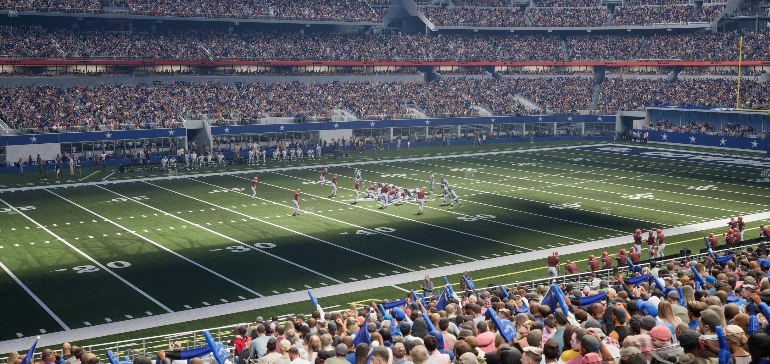 AT&T Stadium - Section Hall Of Fame Suite 207 Seat View