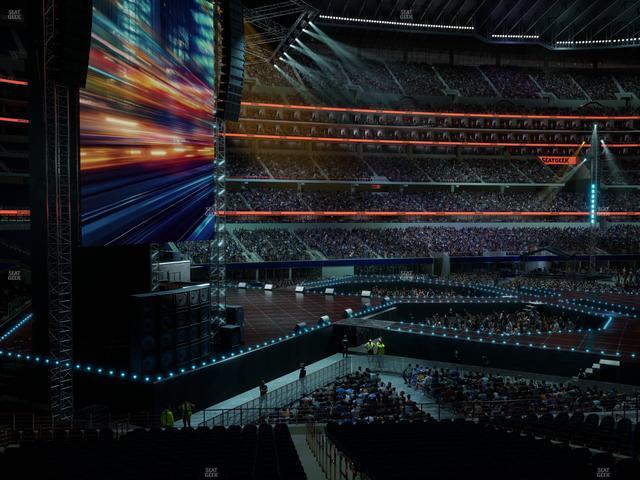 AT&T Stadium - Section Hall Of Fame Suite 208 A Seat View