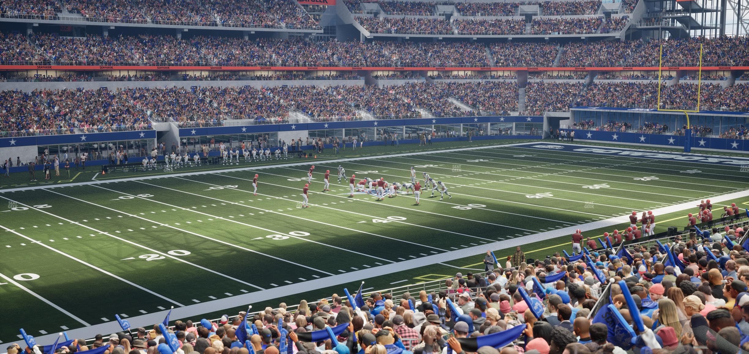 AT&T Stadium - Section Hall Of Fame Suite 208 A Seat View