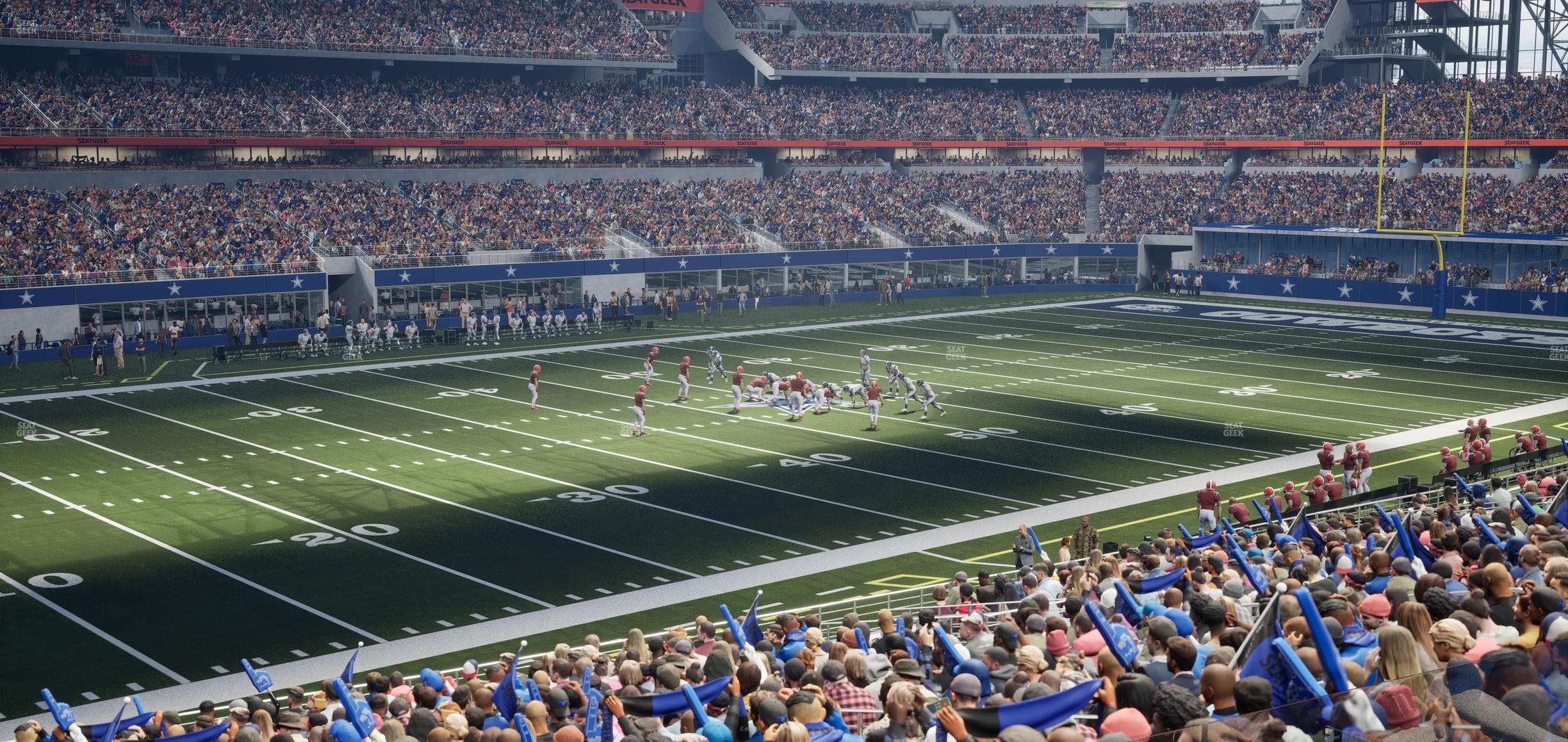 AT&T Stadium - Section Hall Of Fame Suite 208 A Seat View