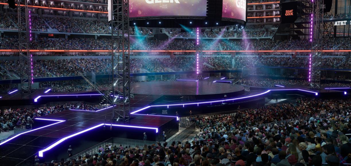 AT&T Stadium - Section Hall Of Fame Suite 208 A Seat View