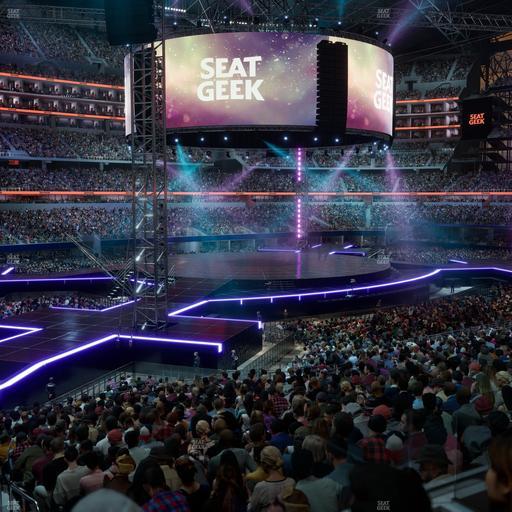 AT&T Stadium - Section Hall Of Fame Suite 208 A Seat View