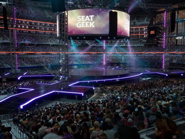 AT&T Stadium - Section Hall Of Fame Suite 208 A Seat View