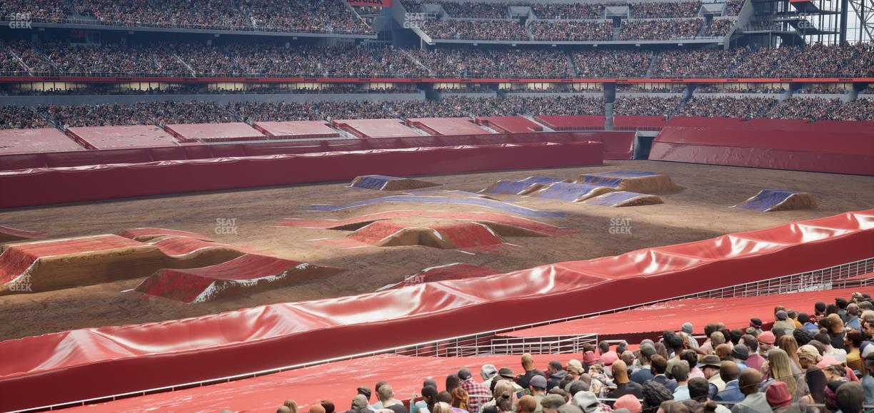 AT&T Stadium - Section Hall Of Fame Suite 208 A Seat View