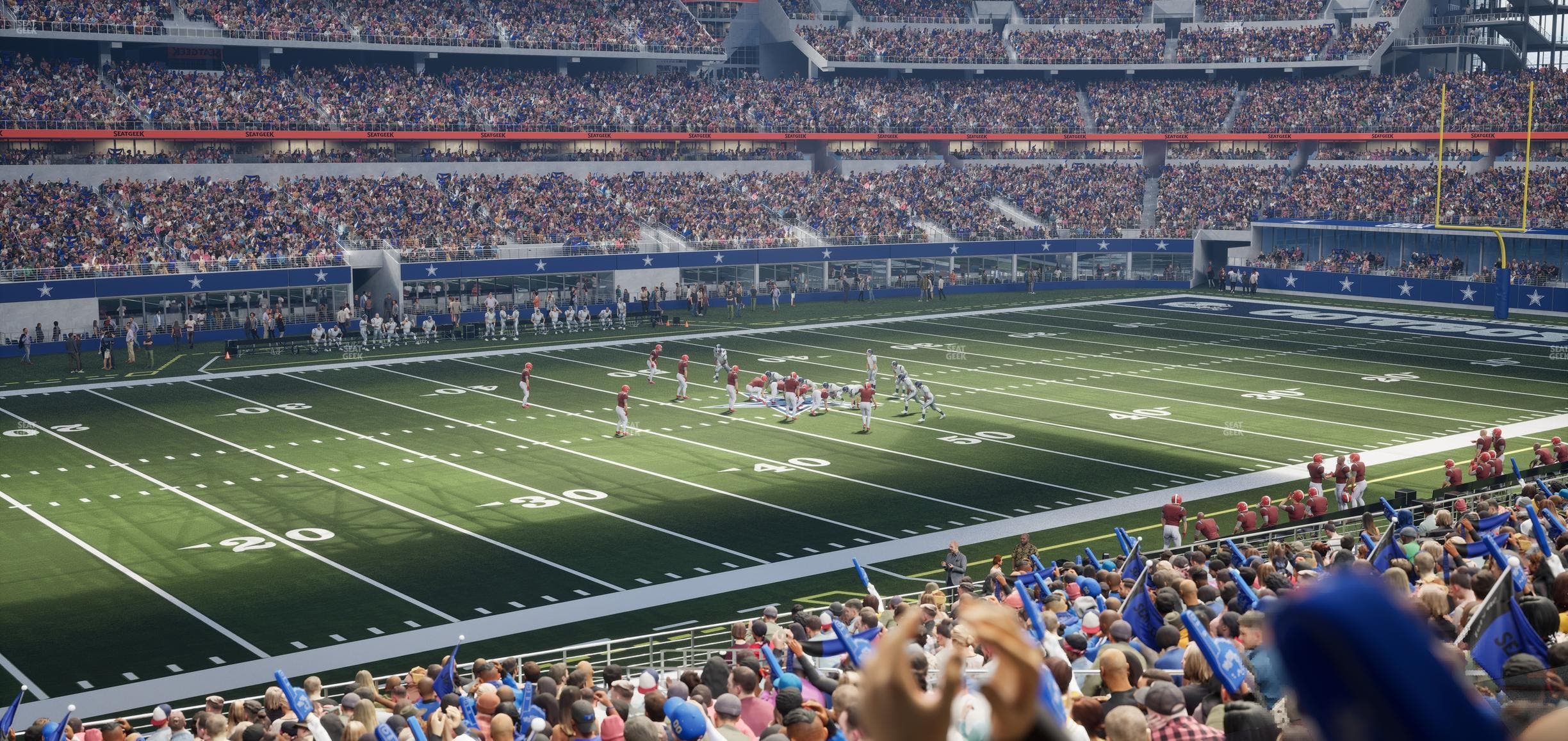 AT&T Stadium - Section Hall Of Fame Suite 208 Seat View