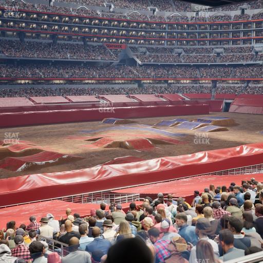 AT&T Stadium - Section Hall Of Fame Suite 208 Seat View