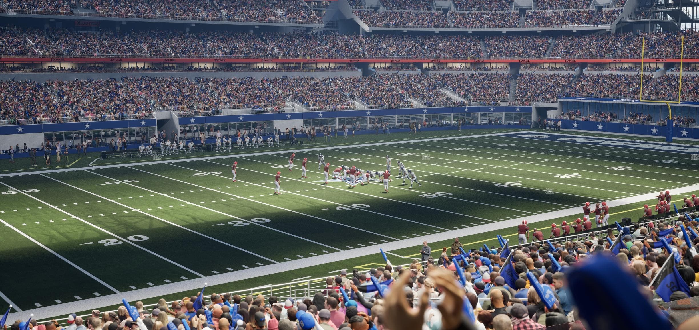 AT&T Stadium - Section Hall Of Fame Suite 208 Seat View