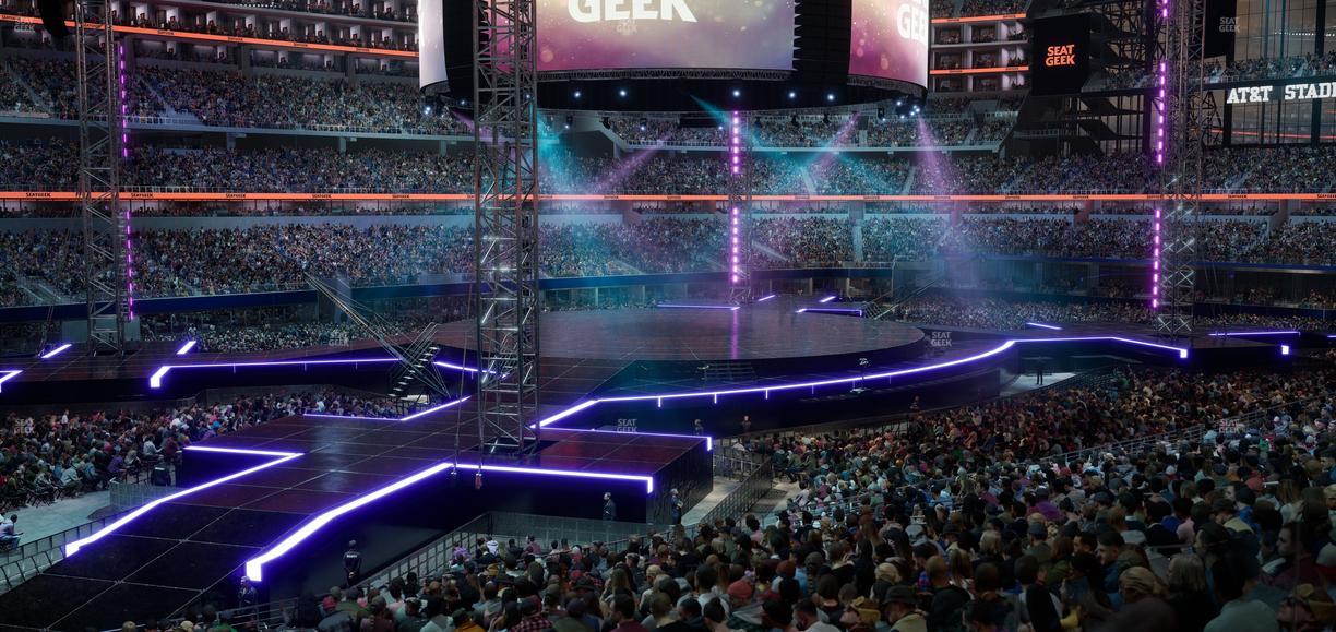 AT&T Stadium - Section Hall Of Fame Suite 209 A Seat View