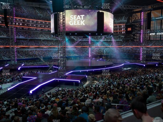 AT&T Stadium - Section Hall Of Fame Suite 209 A Seat View