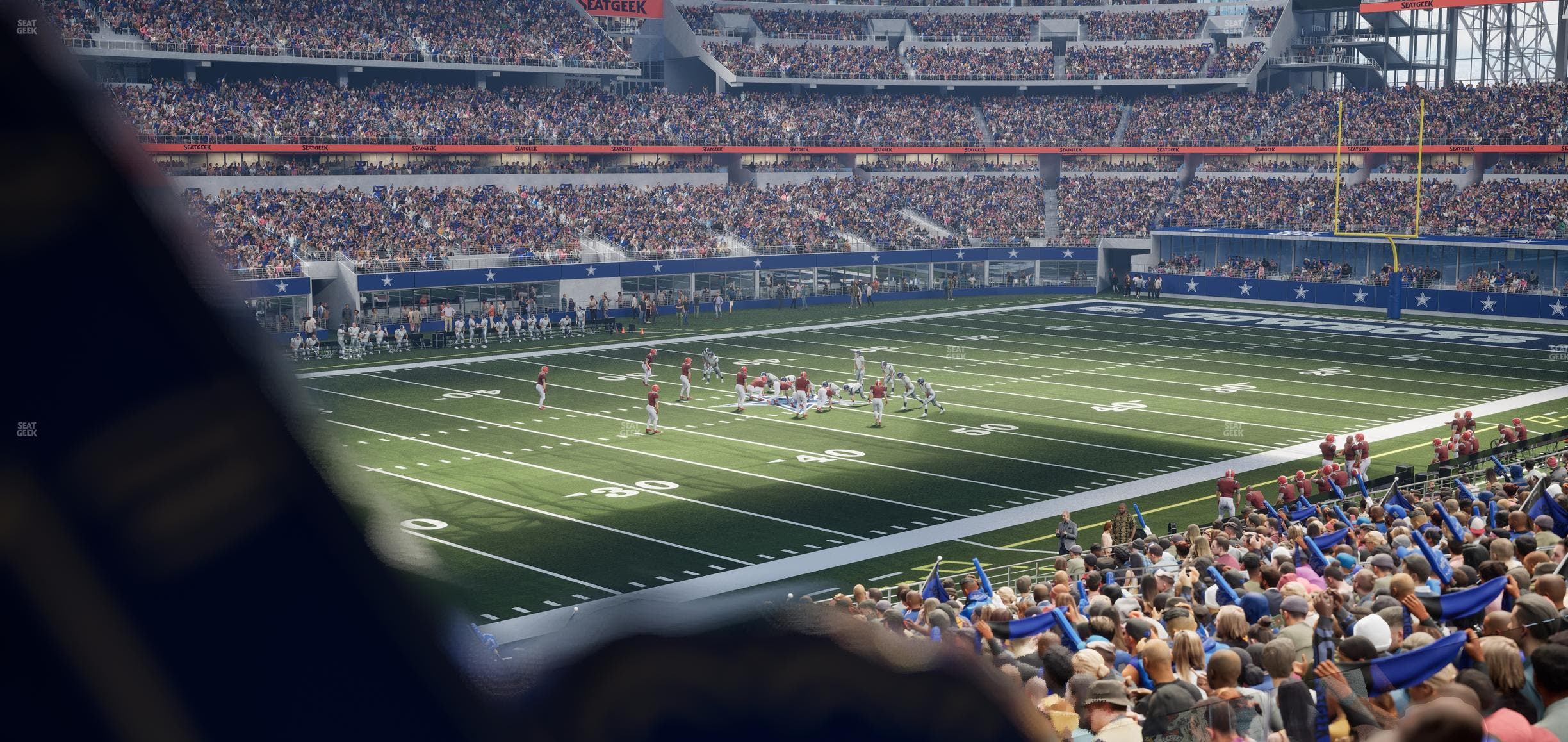 AT&T Stadium - Section Hall Of Fame Suite 209 A Seat View