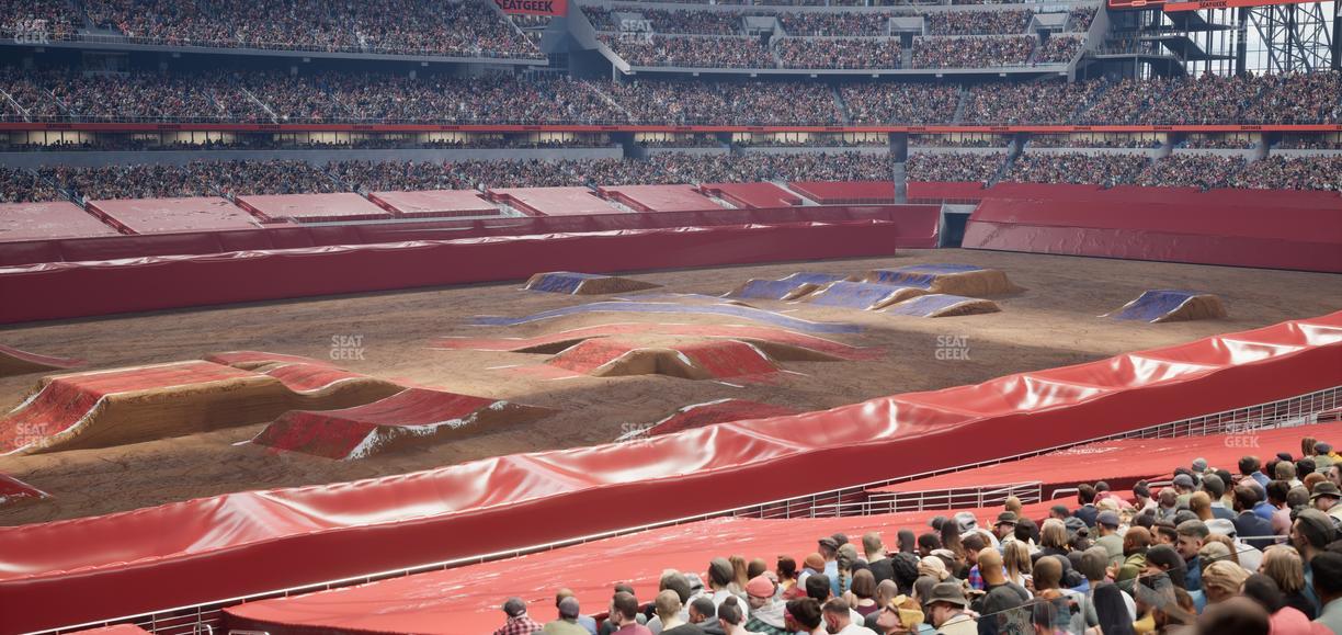 AT&T Stadium - Section Hall Of Fame Suite 209 A Seat View