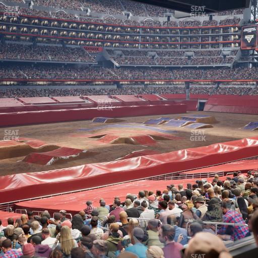 AT&T Stadium - Section Hall Of Fame Suite 209 A Seat View