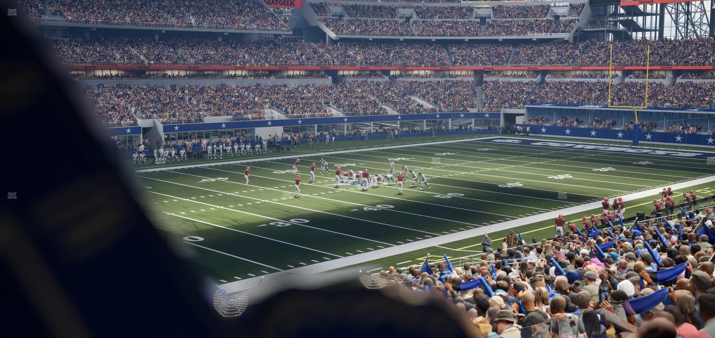 AT&T Stadium - Section Hall Of Fame Suite 209 A Seat View