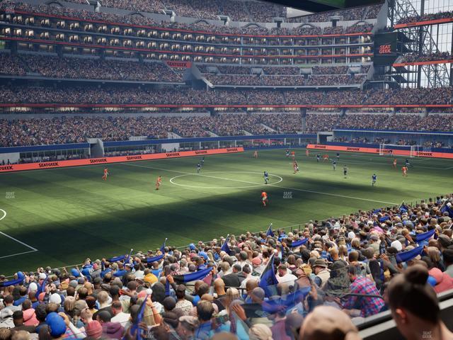 AT&T Stadium - Section Hall Of Fame Suite 209 A Seat View