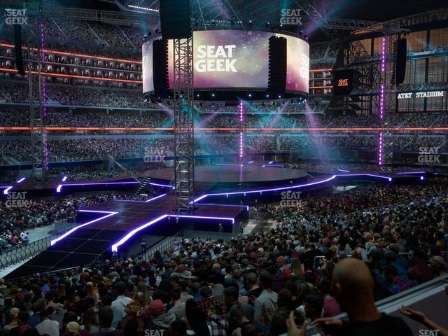 AT&T Stadium - Section Hall Of Fame Suite 209 Seat View