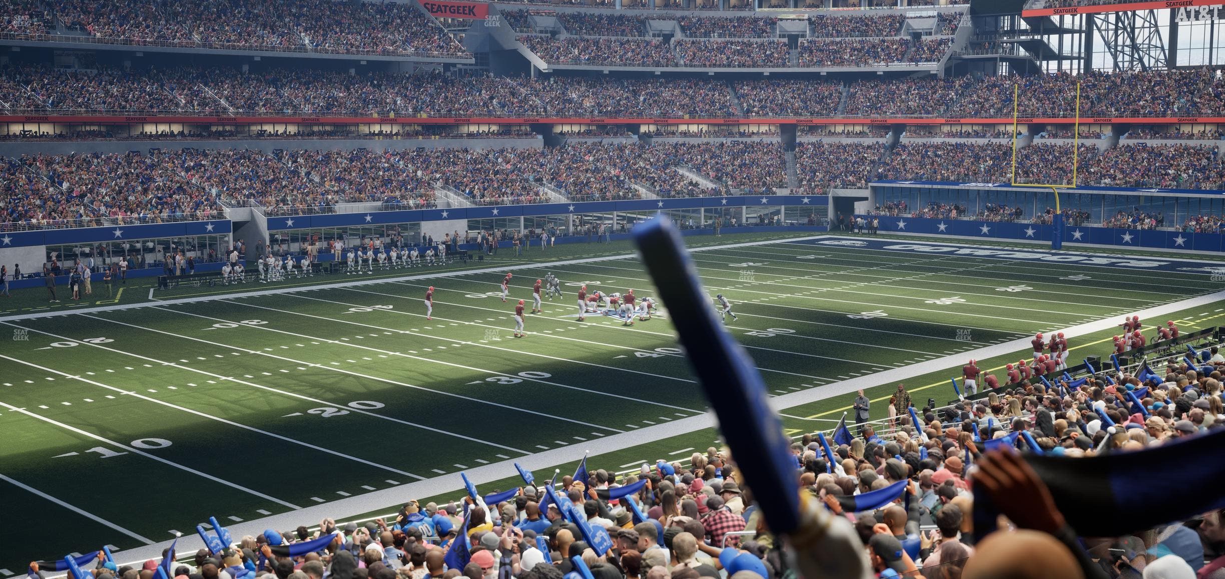 AT&T Stadium - Section Hall Of Fame Suite 209 Seat View