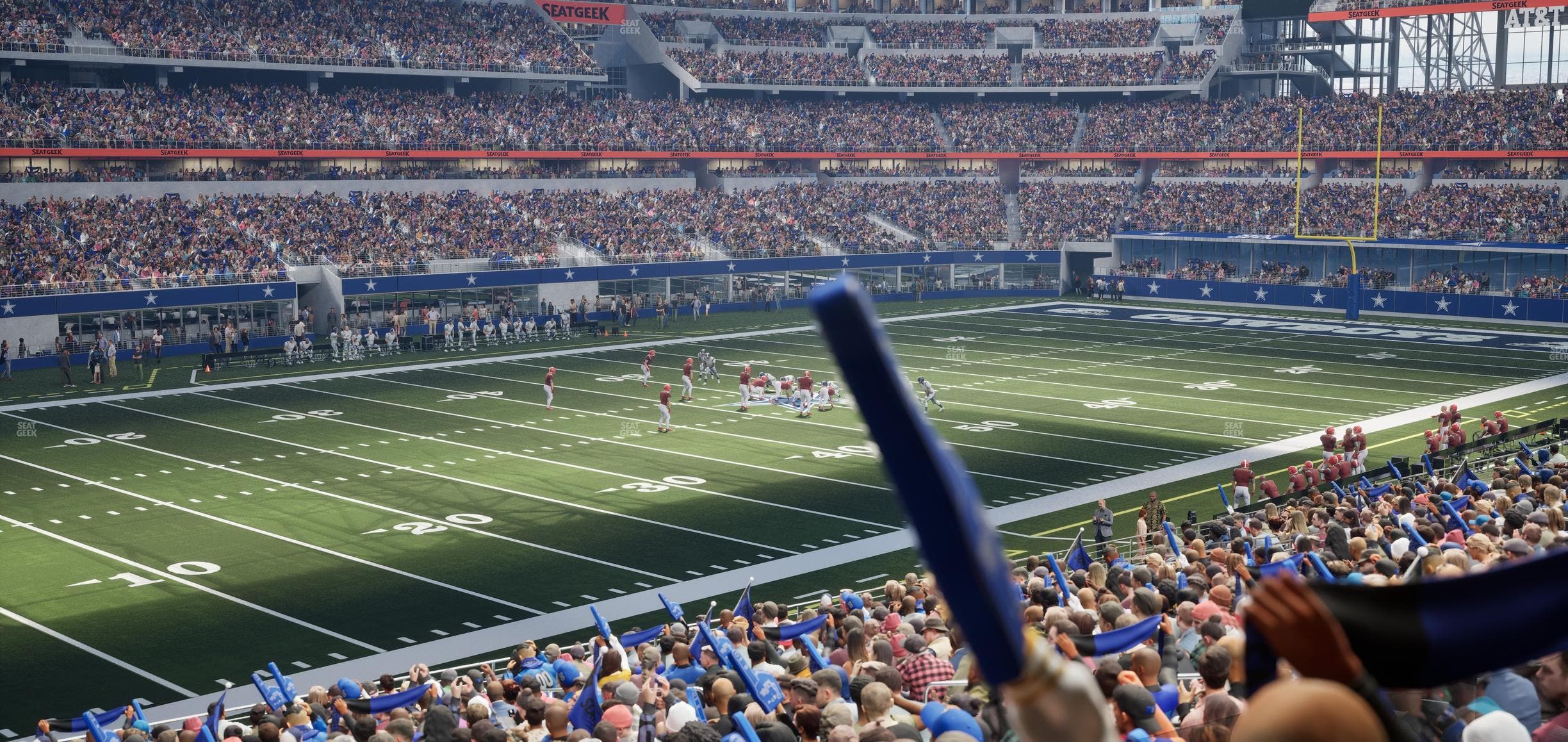 AT&T Stadium - Section Hall Of Fame Suite 209 Seat View