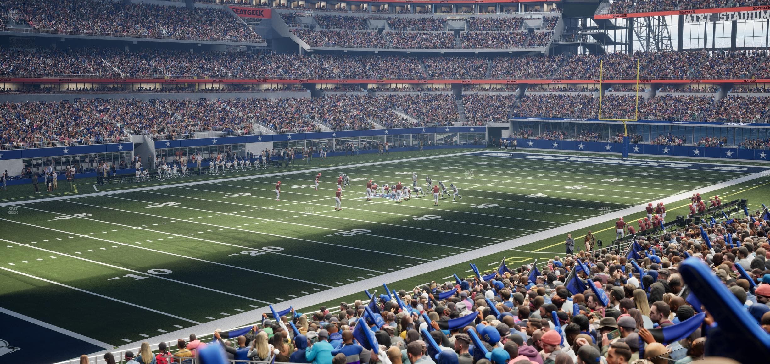 AT&T Stadium - Section Hall Of Fame Suite 210 Seat View