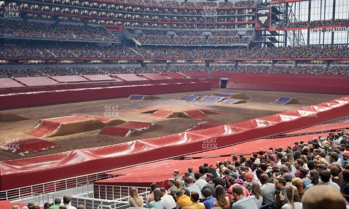 AT&T Stadium - Section Hall Of Fame Suite 210 Seat View