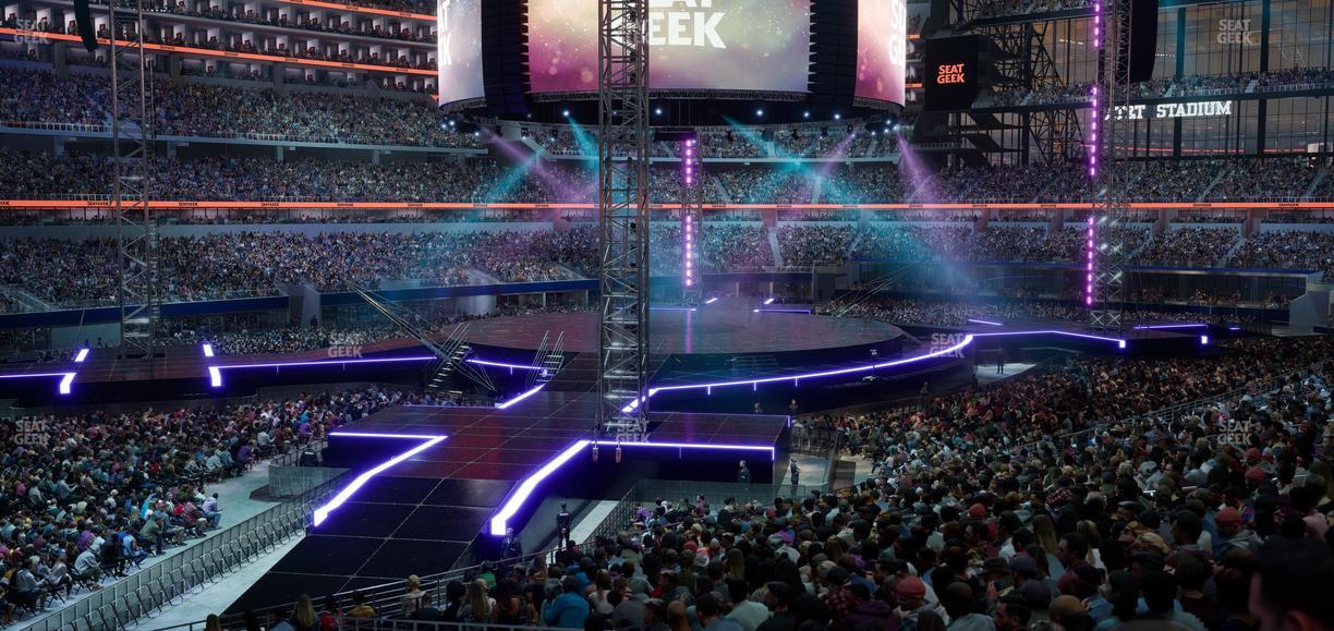 AT&T Stadium - Section Hall Of Fame Suite 210 Seat View