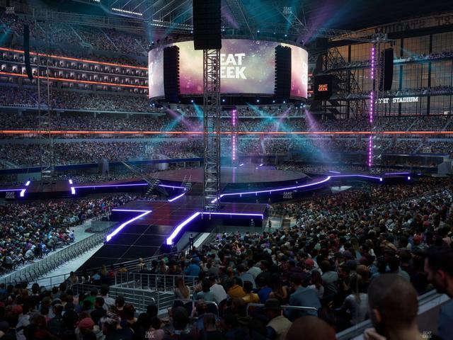 AT&T Stadium - Section Hall Of Fame Suite 210 Seat View