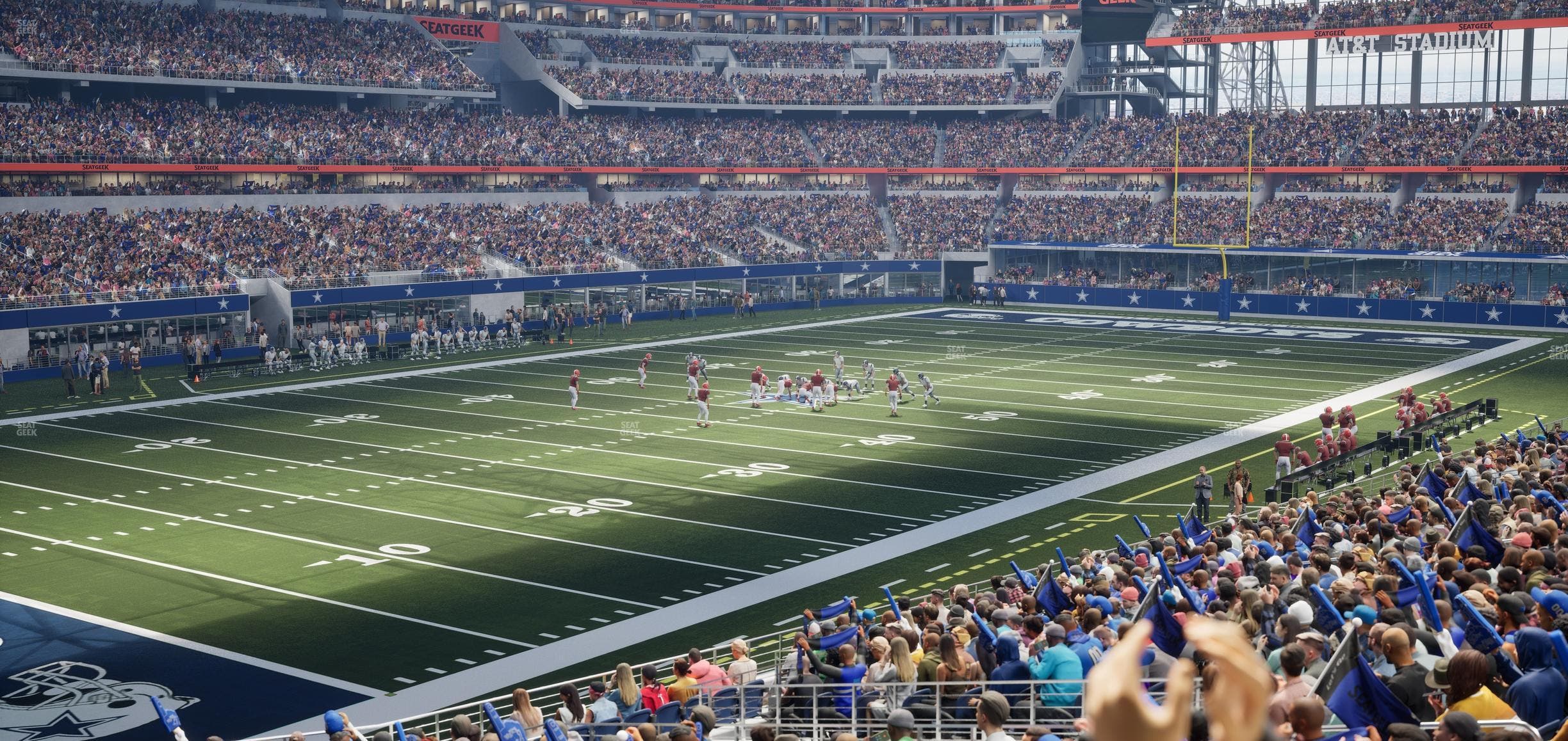 AT&T Stadium - Section Hall Of Fame Suite 211 Seat View