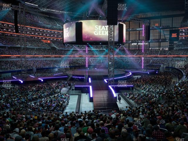 AT&T Stadium - Section Hall Of Fame Suite 213 Seat View