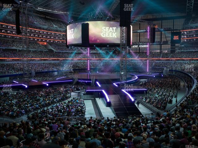 AT&T Stadium - Section Hall Of Fame Suite 214 Seat View