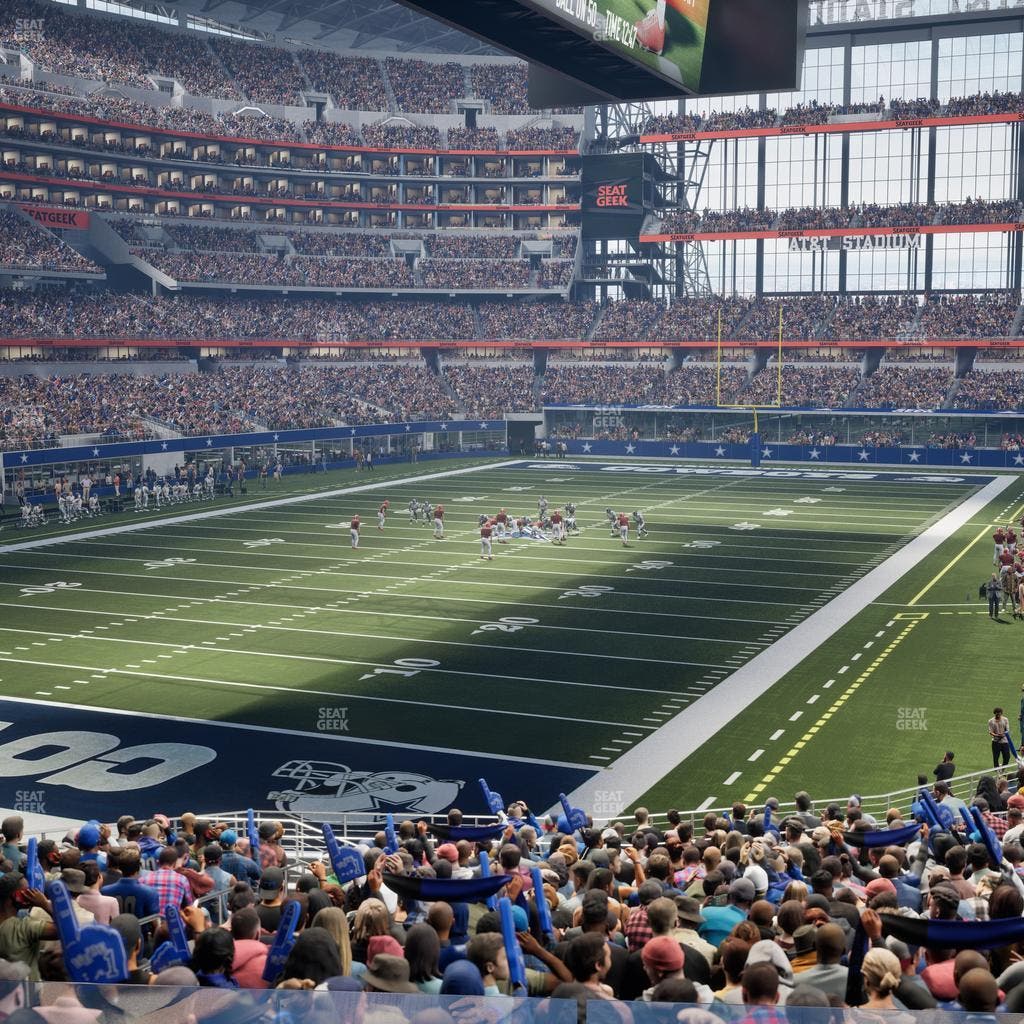 AT&T Stadium - Section Hall Of Fame Suite 214 Seat View