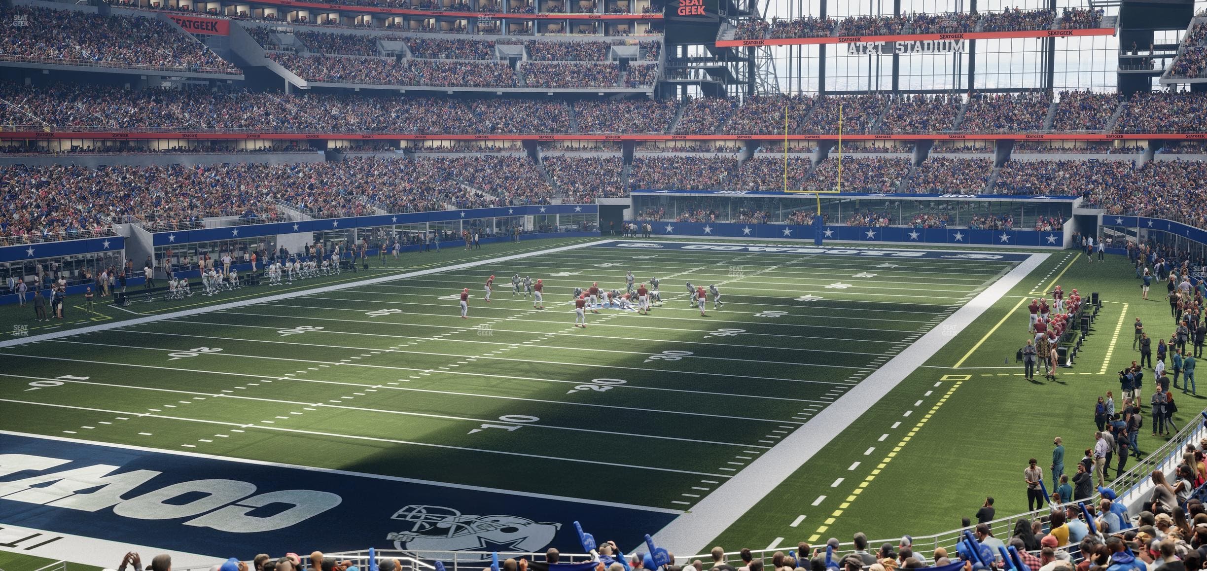 AT&T Stadium - Section Hall Of Fame Suite 214 Seat View