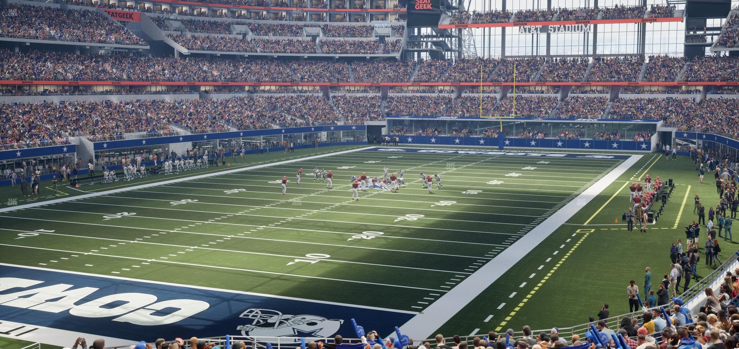 AT&T Stadium - Section Hall Of Fame Suite 214 Seat View