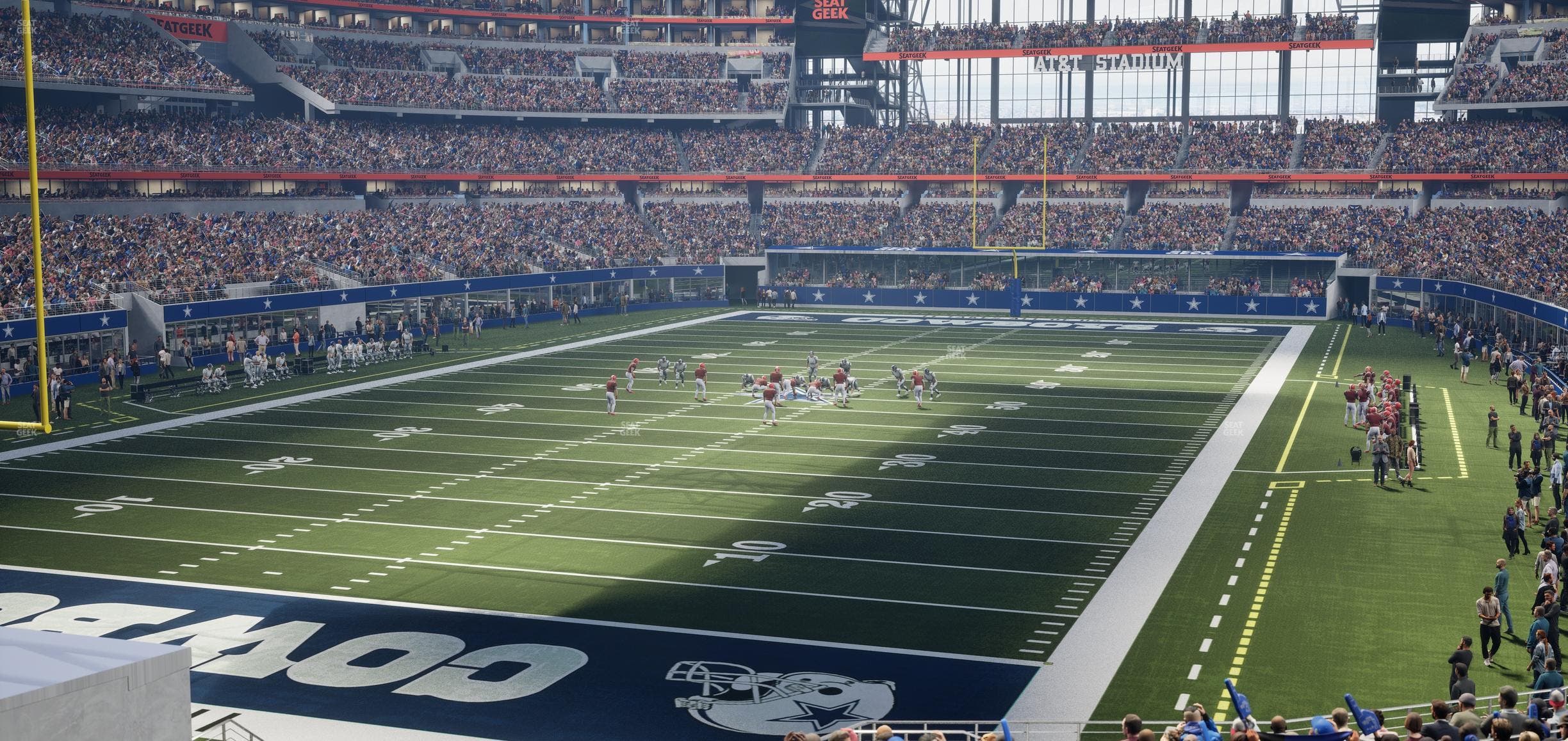 AT&T Stadium - Section Hall Of Fame Suite 215 A Seat View