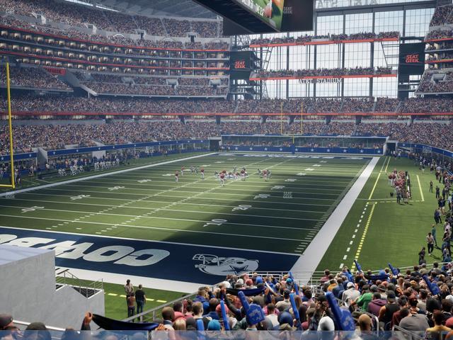 AT&T Stadium - Section Hall Of Fame Suite 215 A Seat View
