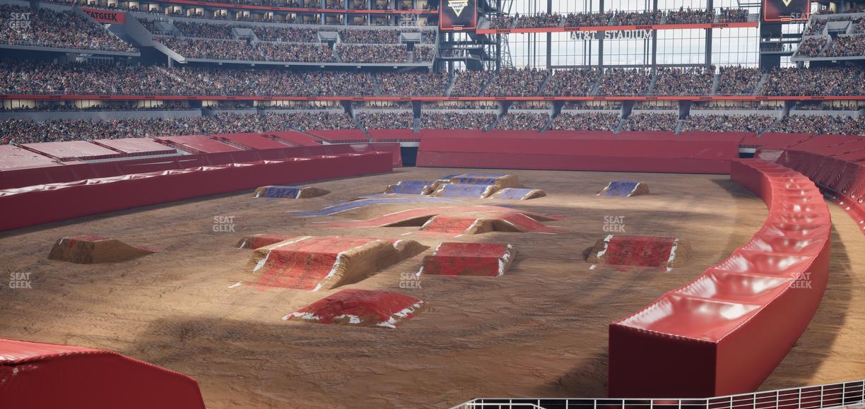 AT&T Stadium - Section Hall Of Fame Suite 215 A Seat View