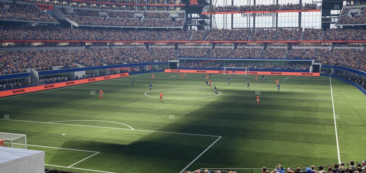 AT&T Stadium - Section Hall Of Fame Suite 215 A Seat View