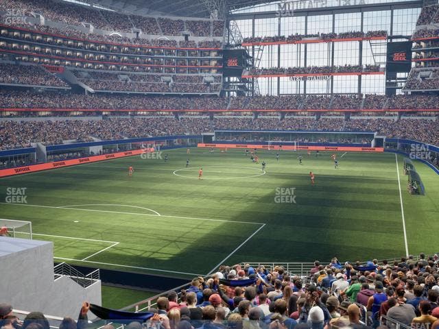AT&T Stadium - Section Hall Of Fame Suite 215 A Seat View
