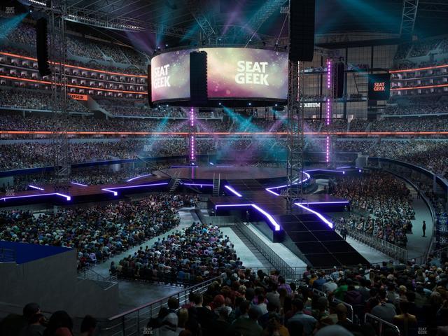 AT&T Stadium - Section Hall Of Fame Suite 215 A Seat View