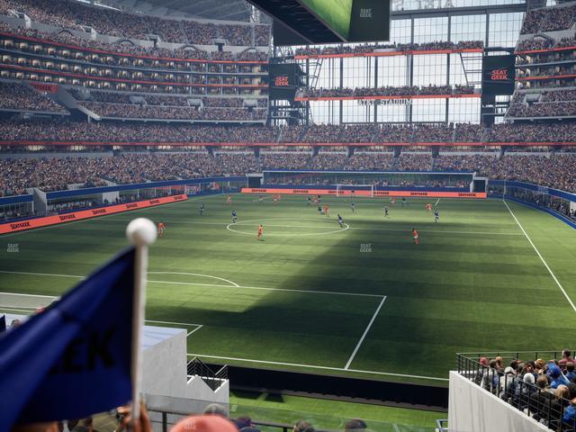 AT&T Stadium - Section Hall Of Fame Suite 215 Seat View