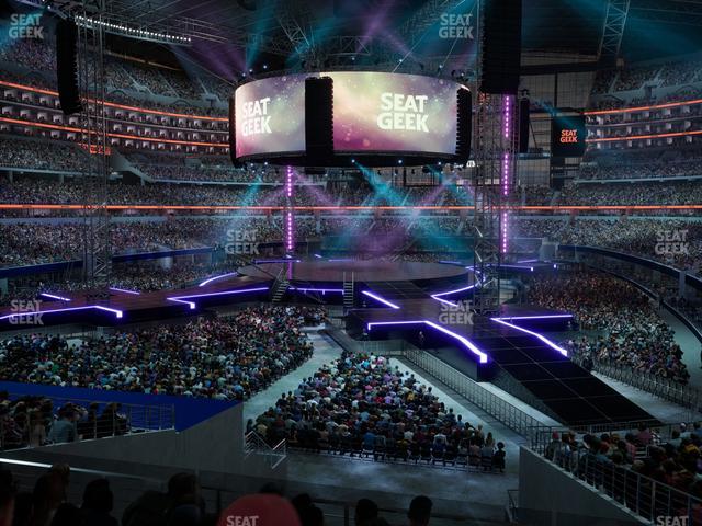 AT&T Stadium - Section Hall Of Fame Suite 215 Seat View