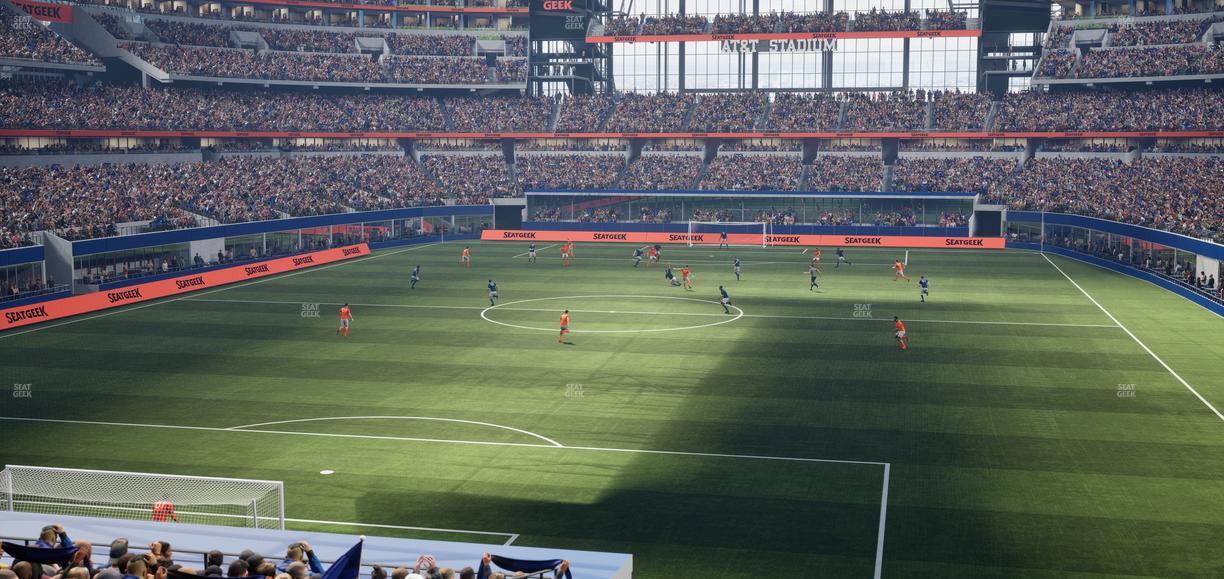 AT&T Stadium - Section Hall Of Fame Suite 216 Seat View