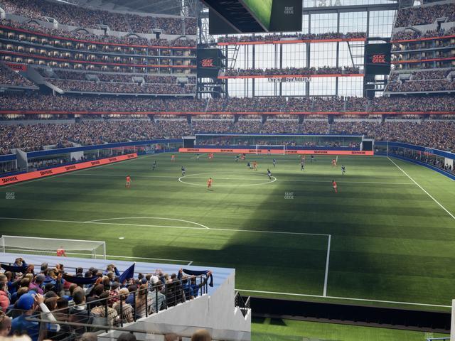 AT&T Stadium - Section Hall Of Fame Suite 216 Seat View